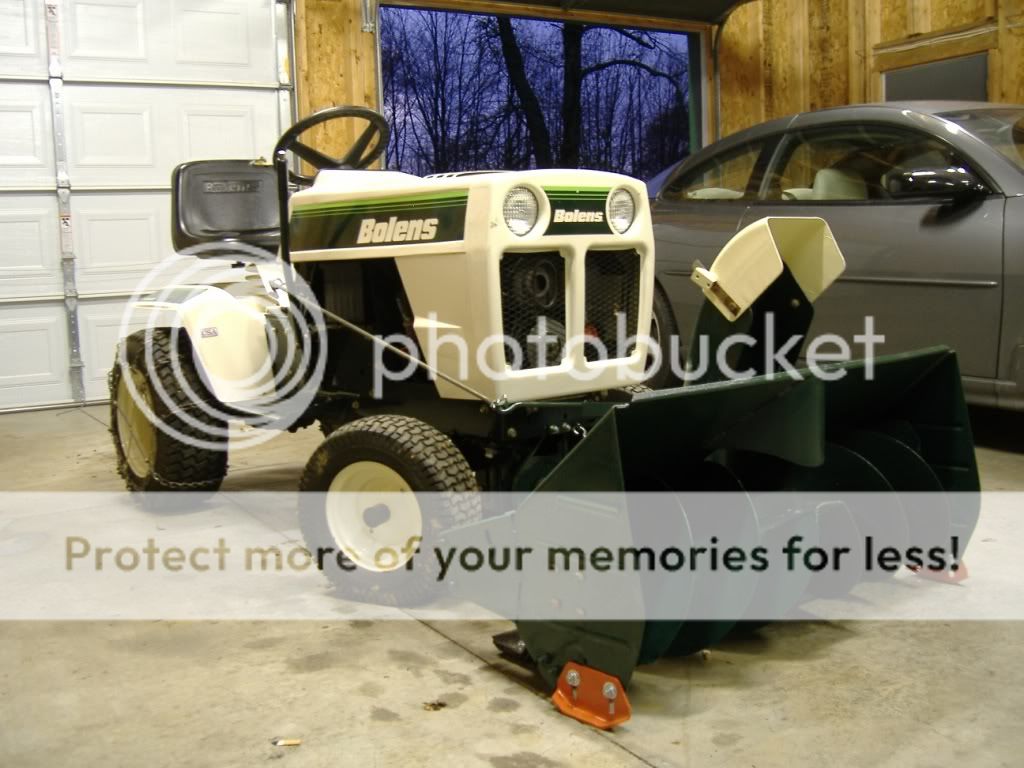 BOLENS MODEL 18311 SNOW THROWER MANUAL